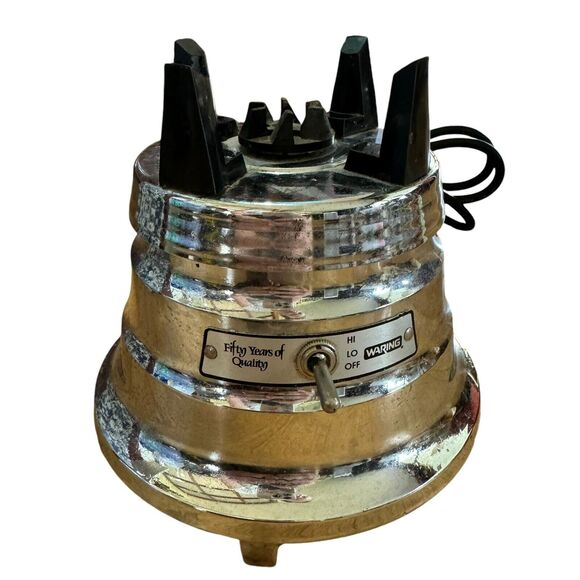 Waring Pro Commercial Blender 51BL25 Chrome Base Only PARTS ONLY - Picture 1 of 5